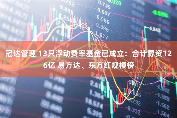 冠达管理 13只浮动费率基金已成立：合计募资126亿 易方达、东方红规模榜